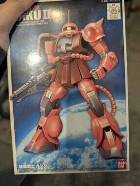 Bandai Mobile Suit Zaku II Model Kit - Red